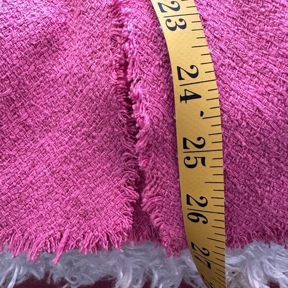 🌷Y2K🌷W.D.N.Y. Silk Lined Pink Barbiecore Skirt Women's Size 10 - Picture 12 of 12